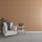 Ekena Millwork 94H x 1/4T Adjustable Wood Slat Wall Panel Kit w/ 3W Slats, Cherry contains 15 Slats SWW60X94X0250CH - alternate 1